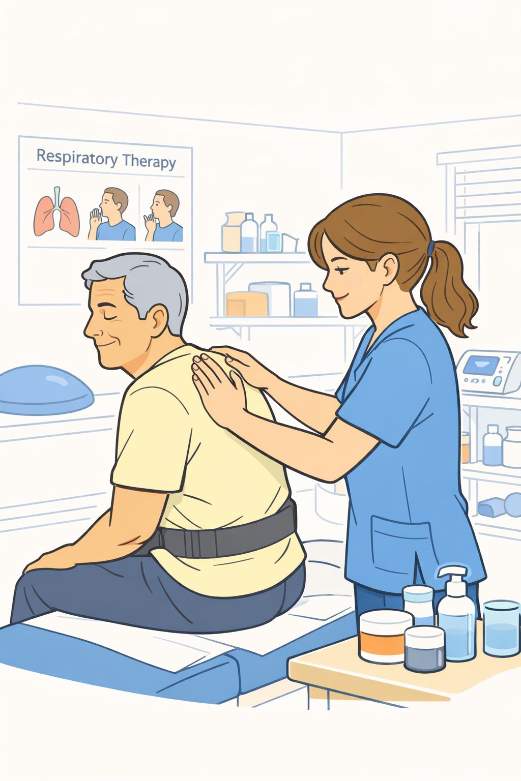 Respiratory treatment and long-term management